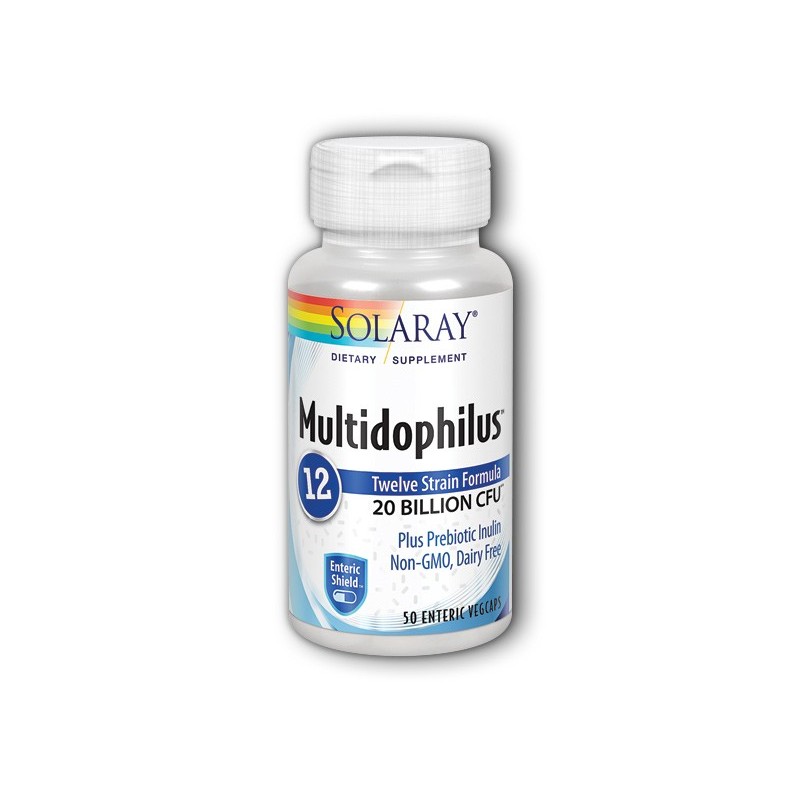 Solaray Multidophilus 12 (50 cápsulas) | Farmacia Tuset