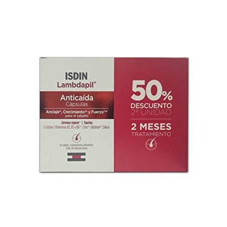 Lambdapil 60 cápsulas 50% gratis 2ª unidad | Farmacia Tuset