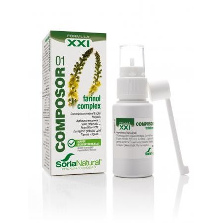 Soria Natural Composor 01 Farinol Complex XXI 30 ML Spray | Farm Tuset