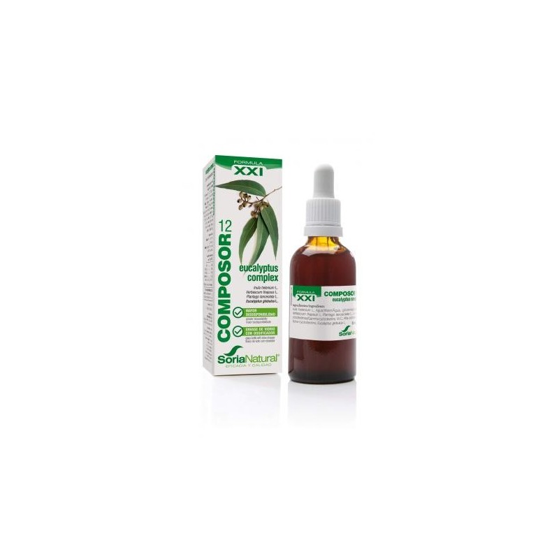 Soria Natural Composor 12 Eucalyptus Complex XXI | Farmacia Tuset