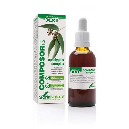 Soria Natural Composor 12 Eucalyptus Complex XXI | Farmacia Tuset