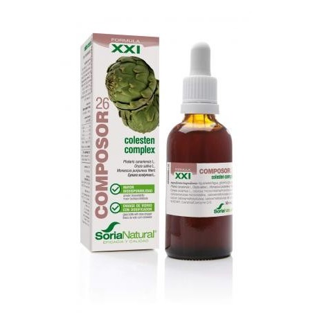 Soria Natural Composor 26 Colesten Complex XXI 50ML | Farmacia Tuset