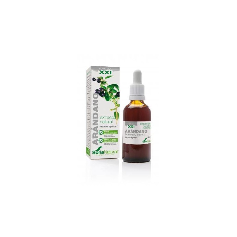 Soria Natural Ar´ndano extracto s XXI 50ML | Farmacia Tuset