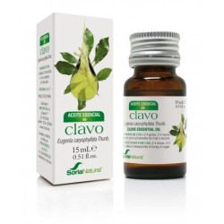 Soria Natural Clavo Aceite Esencial 15ML | Farmacia Tuset