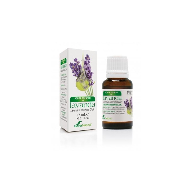 Soria Natural Lavanda Aceite Esencial 15 ML| Farmacia Tuset