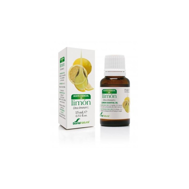 Soria Natural Limon Aceite Esencial 15ml | Farmacia Tuset