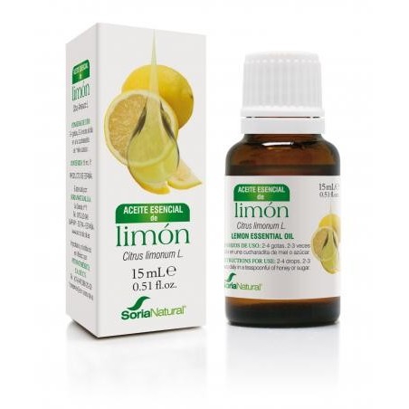 Soria Natural Limon Aceite Esencial 15ml | Farmacia Tuset