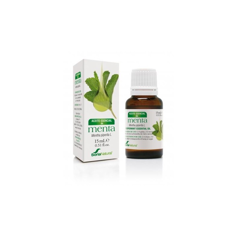 Soria Natural Menta Aceite Esencial 15ML | Farmacia Tuset