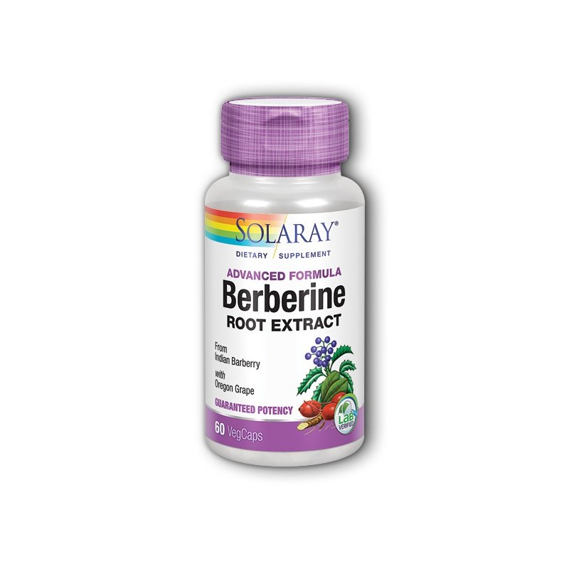 Solaray Berberine (60 cápsulas) | Farmacia Tuset