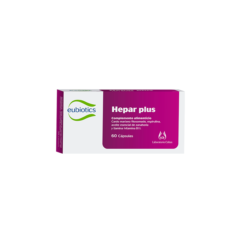 Eubiotics Hepar Plus (60 cápsulas) | Farmacia Tuset