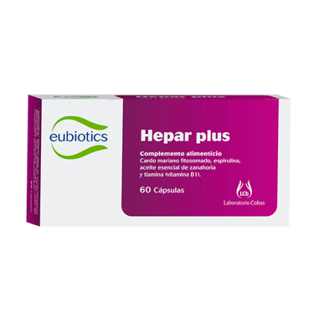 Eubiotics Hepar Plus (60 cápsulas) | Farmacia Tuset