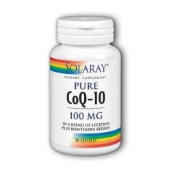 Solaray Pure CoQ10 100 mg (30 perlas) | Farmacia Tuset