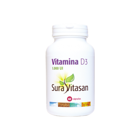 Sura Vitasan Vitamina D3 (60 cápsulas) | Farmacia Tuset