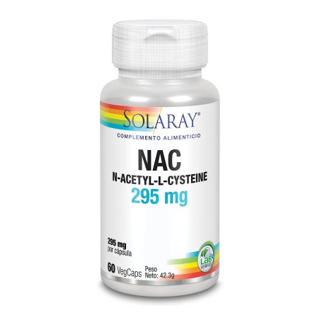 Solaray NAC 295 mg (60 cápsulas) | Farmacia Tuset