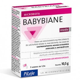 Pileje Babybiane Imedia (7 sobres) | Farmacia Tuset