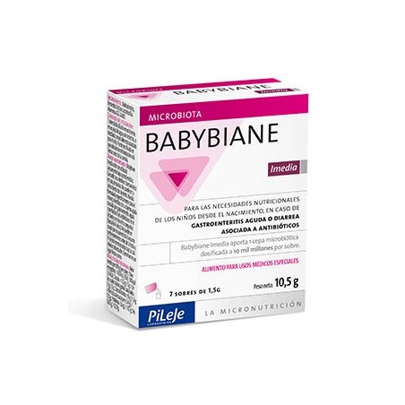 Pileje Babybiane Imedia (7 sobres) | Farmacia Tuset