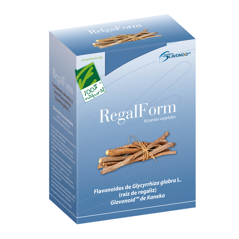 Regalform - Cien por Cien Natural (60 perlas) | Farmacia Tuset