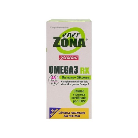 Enerzona Omega 3 RX 48 cápsulas | Farmacia Tuset