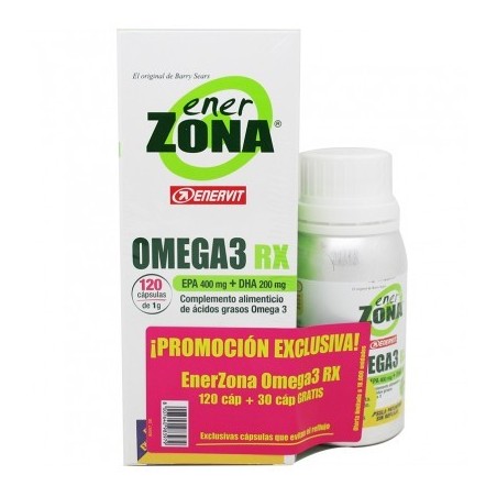 Enerzona Omega 3 RX (120 + 30 cápsulas) | Farmacia Tuset