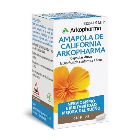 Arkopharma Amapola de California (84 cápsulas) | Farmacia Tuset