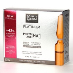 Martiderm Platinum Photo-Age HA+ (10 ampollas) | Farmacia Tuset