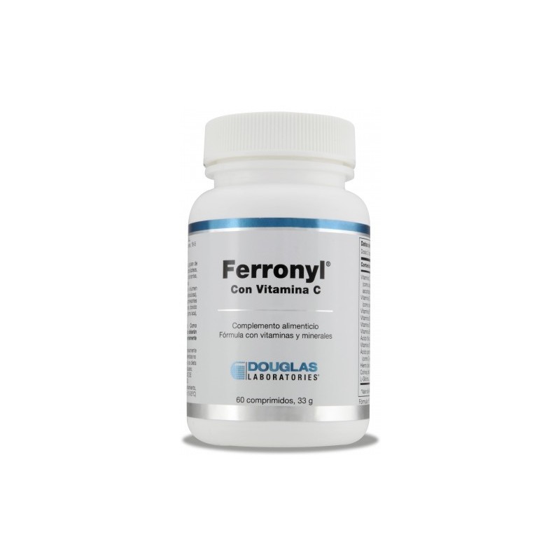 Douglas Ferronyl con Vitamina C (60 comp) | Farmacia Tuset