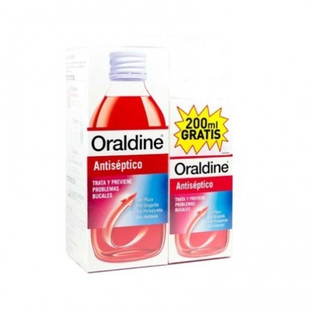 Oraldine Antiséptico Pack 400ml + 200ml DE REGALO | Farmacia Tuset