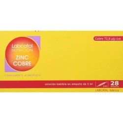 Labcatal 19 Zinc-Cobre (28 ampollas) | Farmacia Tuset