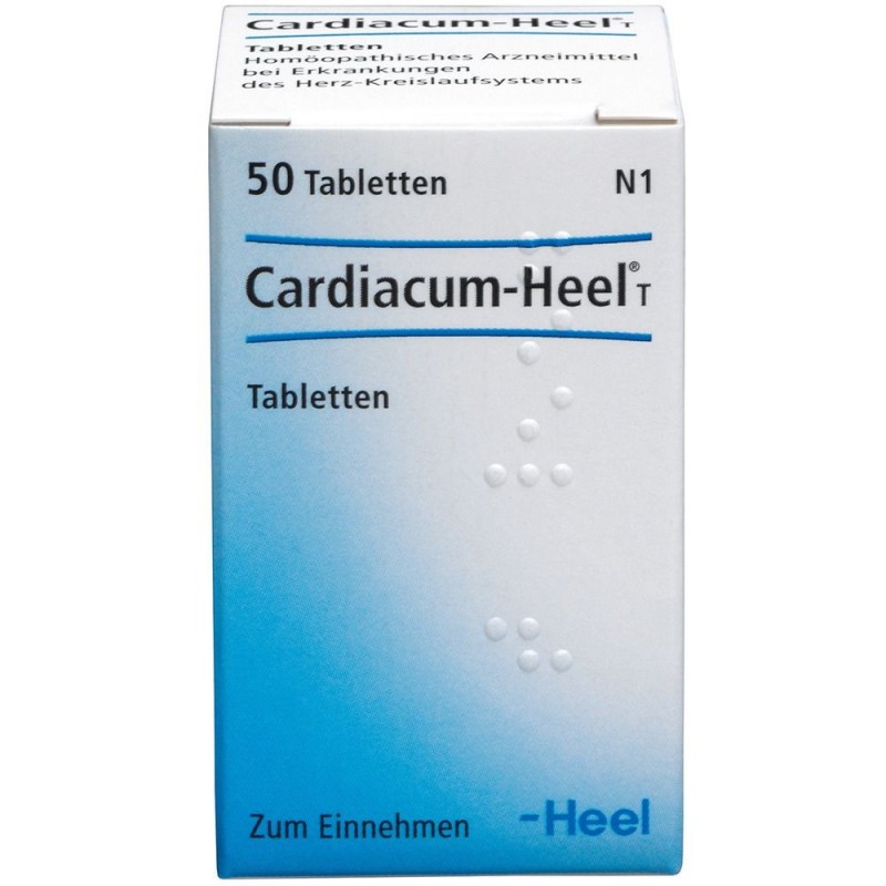 Heel Cardiacum Heel (50 comprimidos) | Farmacia Tuset