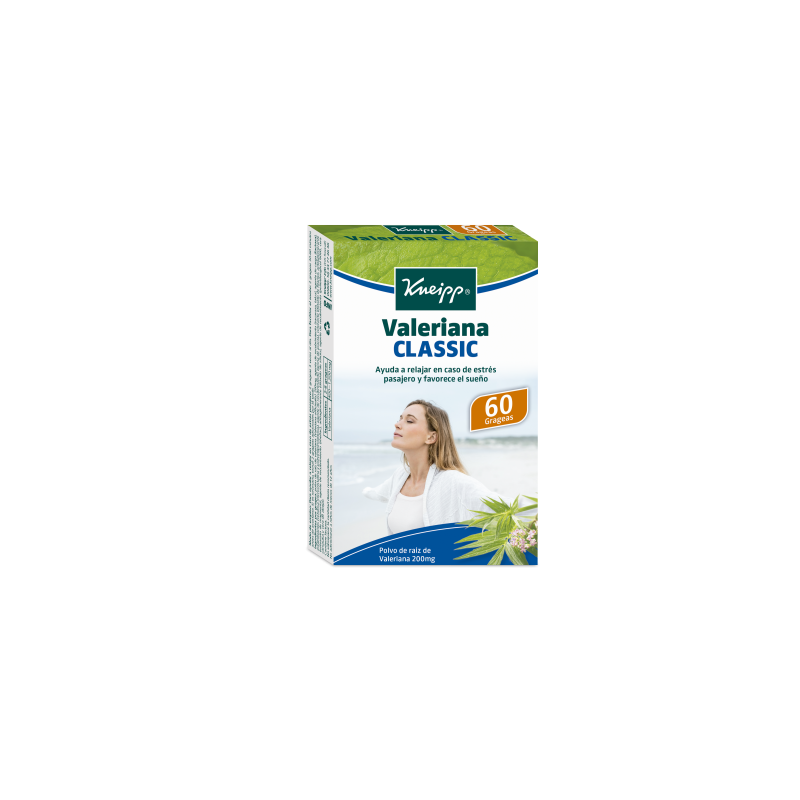 Kneipp Valeriana Classic (60 grageas) | Farmacia Tuset