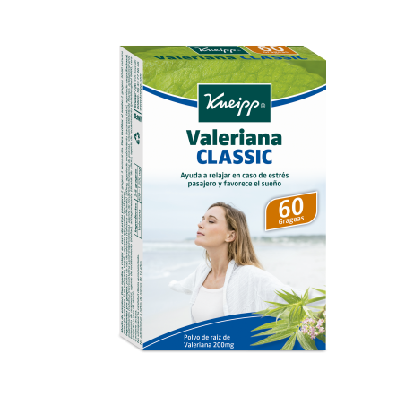 Kneipp Valeriana Classic (60 grageas) | Farmacia Tuset