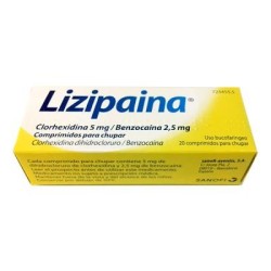 Lizipaina (20 comprimidos para chupar) | Farmacia Tuset