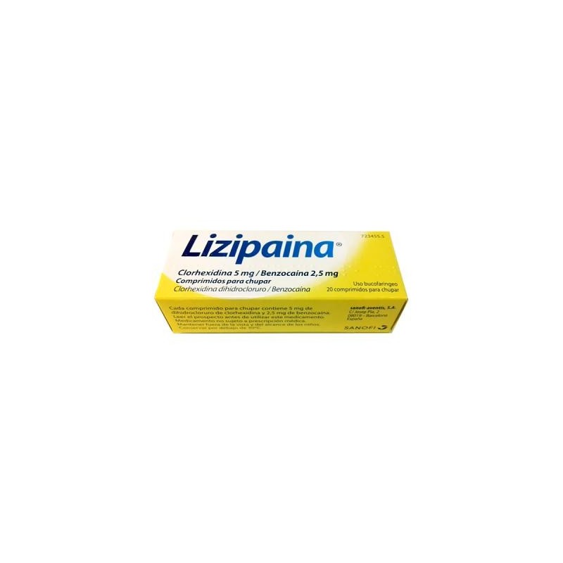 Lizipaina (20 comprimidos para chupar) | Farmacia Tuset