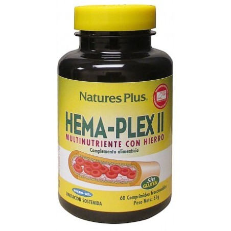 Nature's Plus Hemaplex II (60 Comprimidos) | Farmacia Tuset