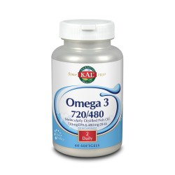 Kal Omega 3 720/480 (60 perlas) | Farmacia Tuset