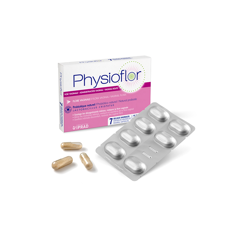 Physioflor (7 cápsulas vaginales) | Farmacia Tuset