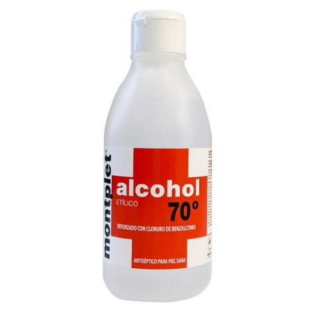 Alcohol Montplet 70º (250 ml) | Farmacia Tuset