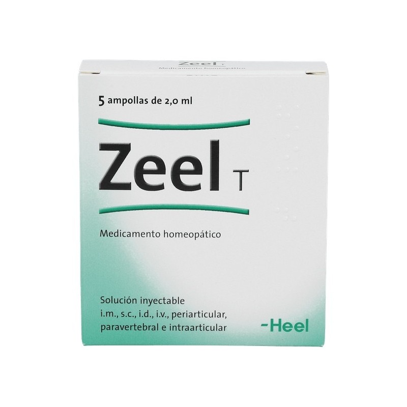 Heel Zeel T (5 ampollas) | Farmacia Tuset