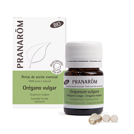 Pranarom Perlas Orégano Vulgar BIO (60 perlas) | Farmacia Tuset