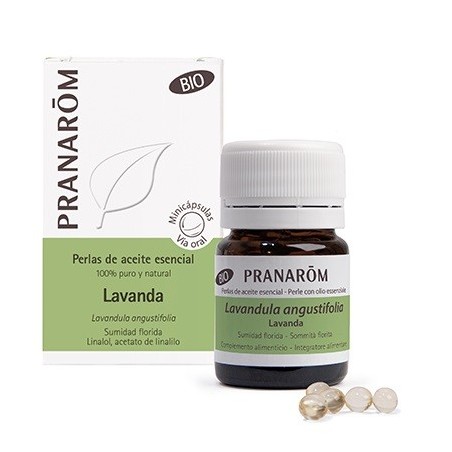 Pranarom Perlas Lavanda BIO (60 perlas) | Farmacia Tuset