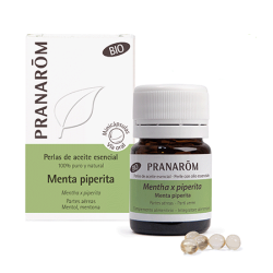 Pranarom Perlas Menta Piperita BIO (60 perlas) | Farmacia Tuset