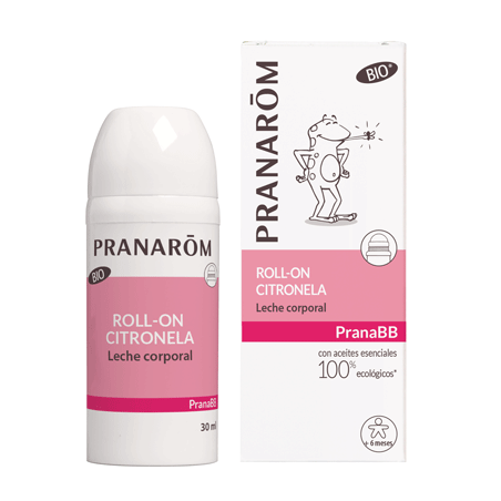 Pranarom PranaBB Roll-On Citronela Leche Corporal (30 ml) | Farmacia Tuset