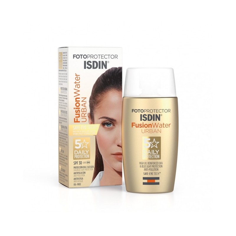 Fotoprotector Isdin Fusion Water Urban SPF30  50 ML| Farmacia Tuset