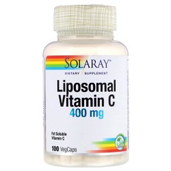 Solaray Liposomal Vitamina C 400mg (100 caps) | Farmacia Tuset