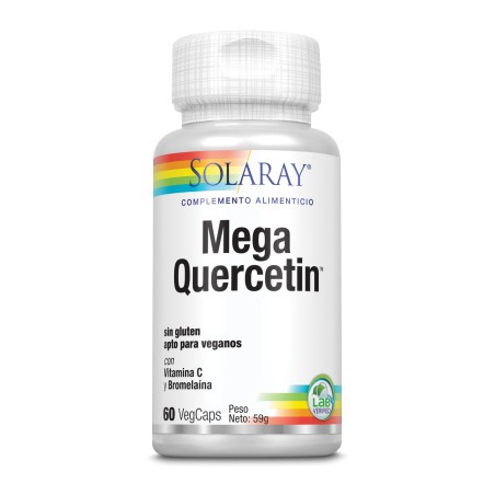 Solaray Mega Quercetin (60 cápsulas) | Farmacia Tuset