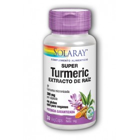 Solaray Super Turmeric (30 cápsulas) | Farmacia Tuset