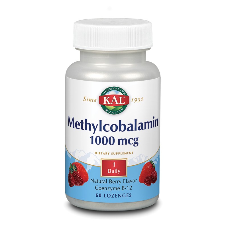 Kal Methylcobalamin 1000mcg (60 comp. sublinguales) | Farmacia Tuset