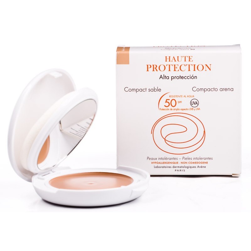 maquillaje para las pieles sensibles con proteccion solar alta.