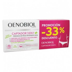 Oenobiol Captador 3 en 1 Plus Duplo (2 x 60 cápsulas) | Farmacia Tuset