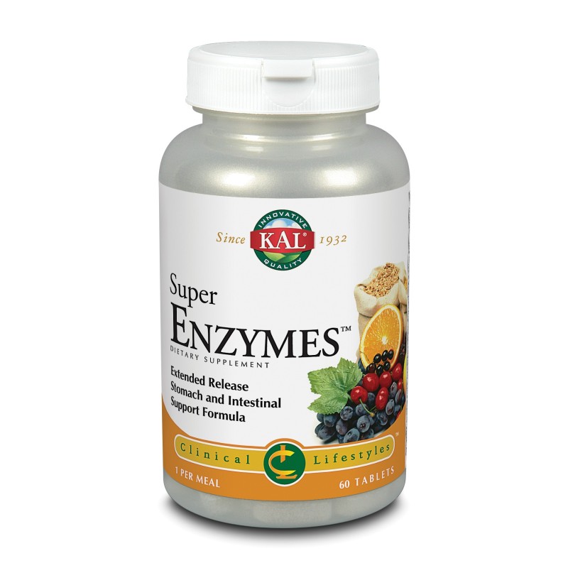 Kal Super Enzymes (60 comprimidos) | Farmacia Tuset